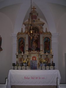 Altar der Kapelle Suttenbrunn