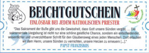 Beichtgutschein