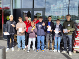 Firmung Tafel Billa © Hermine Tribelnig